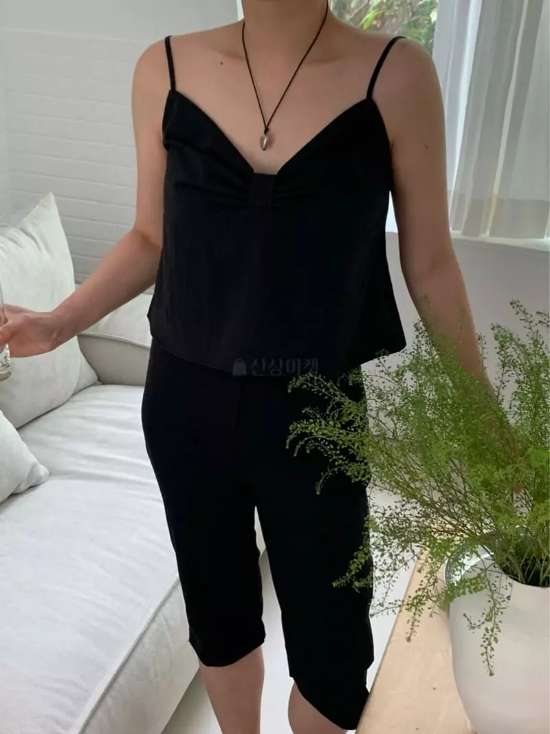 Amiment - Korean Women Fashion - #womensfashion - Bera Ribbon Top - 9