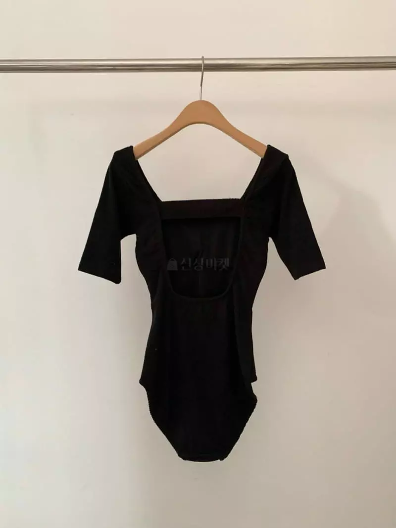 Amiment - Korean Women Fashion - #womensfashion - Beach Mono Bikini - 10