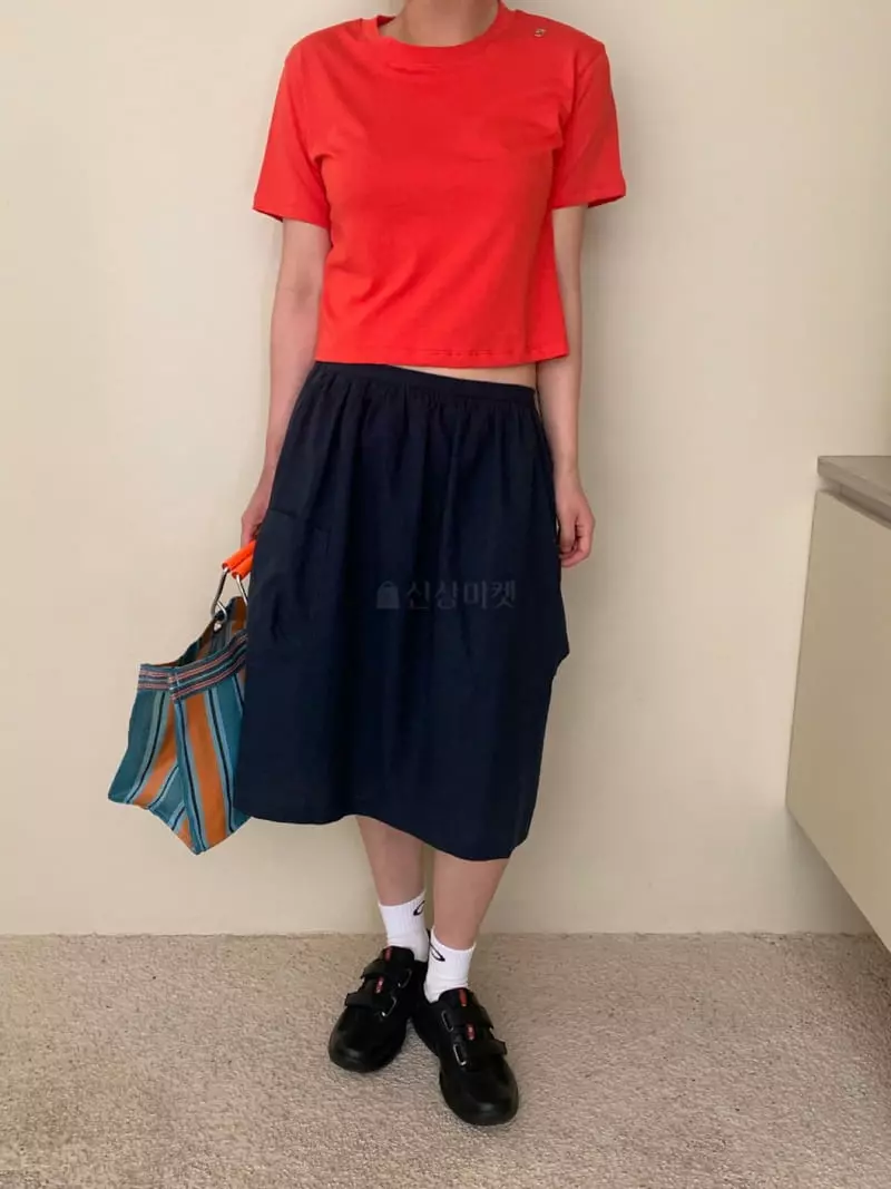 Amiment - Korean Women Fashion - #womensfashion - Simbol Tee - 2