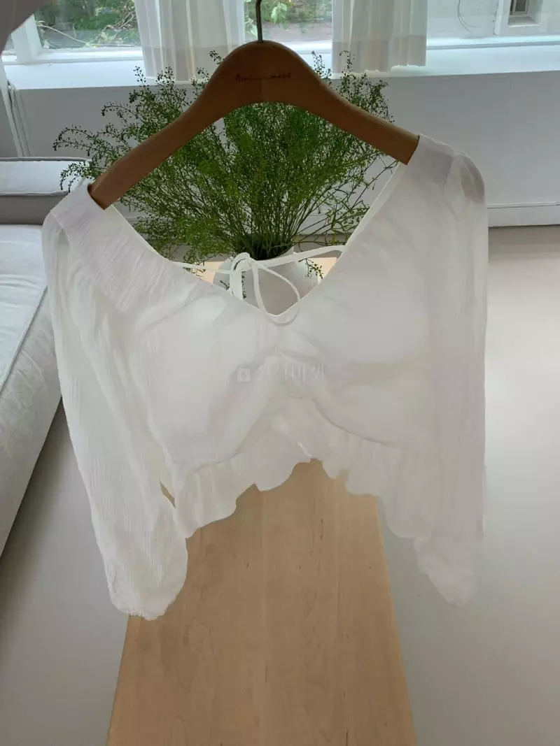 Amiment - Korean Women Fashion - #womensfashion - Rose Blouse - 11