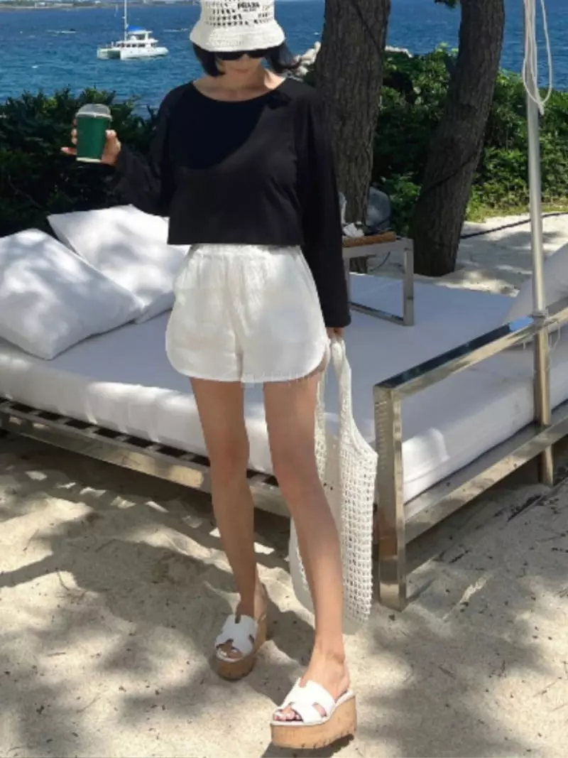 Amon - Korean Women Fashion - #momslook - Wave Pants - 2