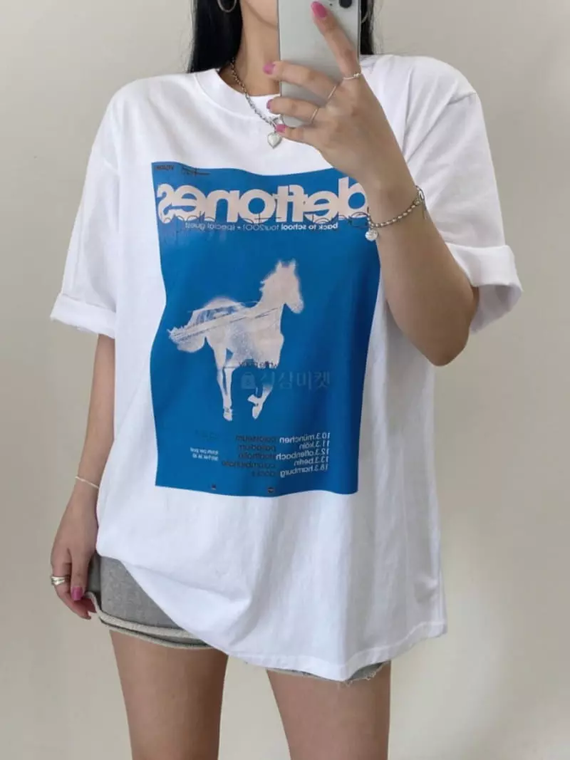 Amood - Korean Women Fashion - #womensfashion - Wholes Tee - 4