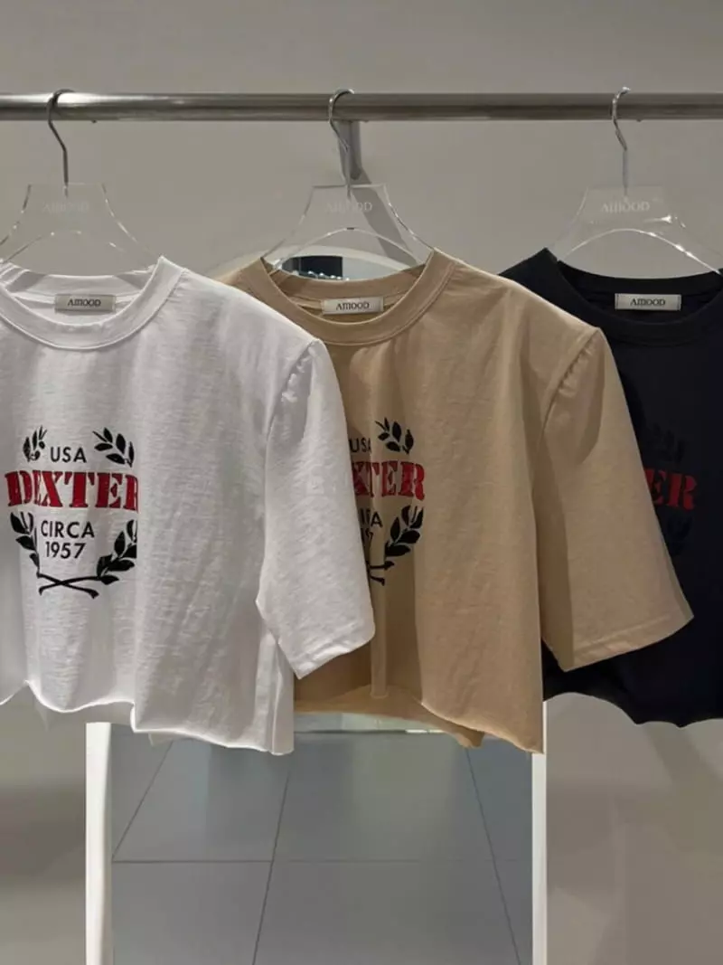 Amood - Korean Women Fashion - #pursuepretty - USA Tee - 7