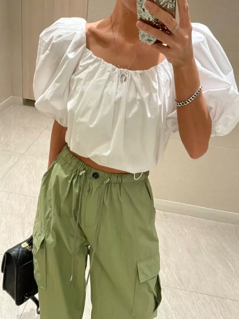 Amood - Korean Women Fashion - #pursuepretty - Off Blouse - 6