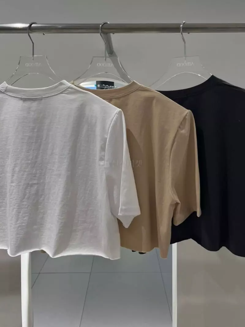 Amood - Korean Women Fashion - #restrostyle - USA Tee - 8