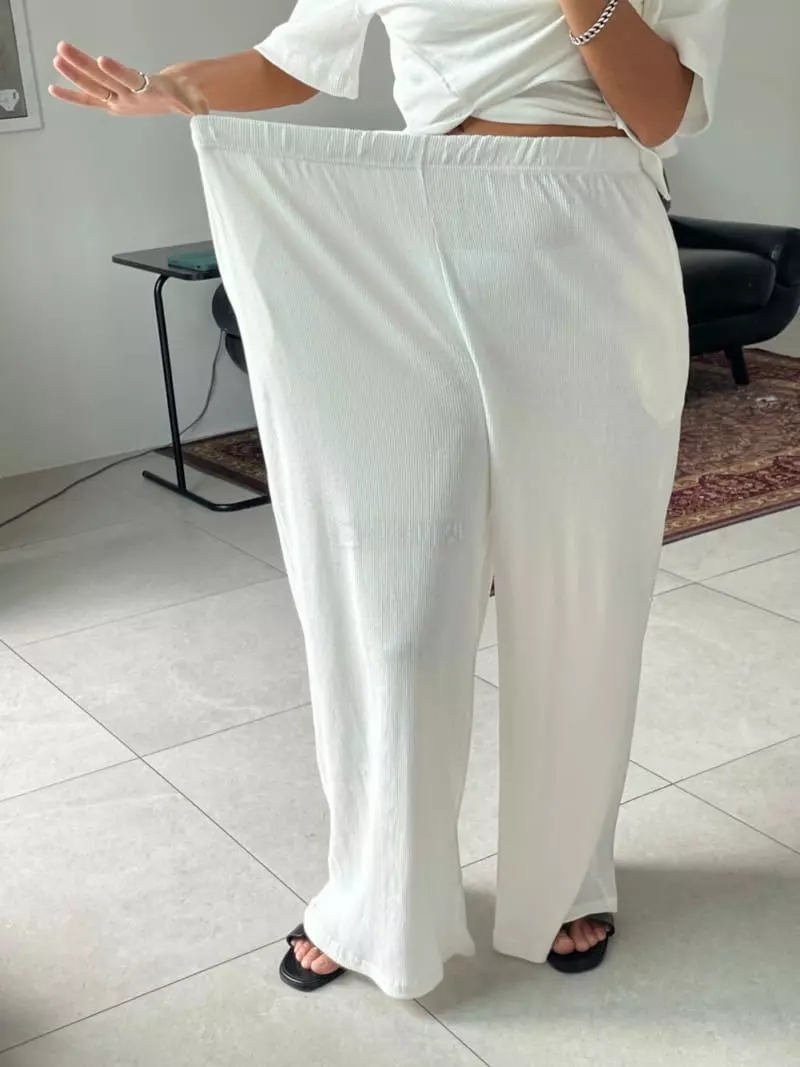 Amood - Korean Women Fashion - #thelittlethings - Sand Long Top Bottom Set - 6