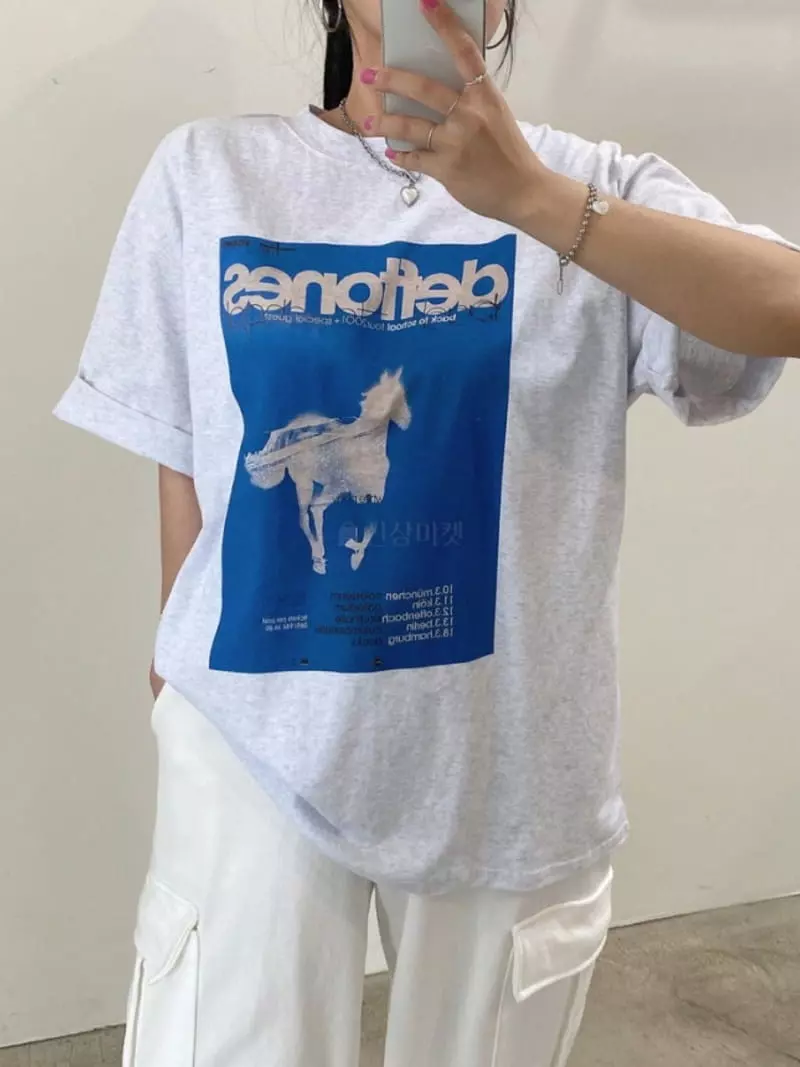 Amood - Korean Women Fashion - #womensfashion - Wholes Tee