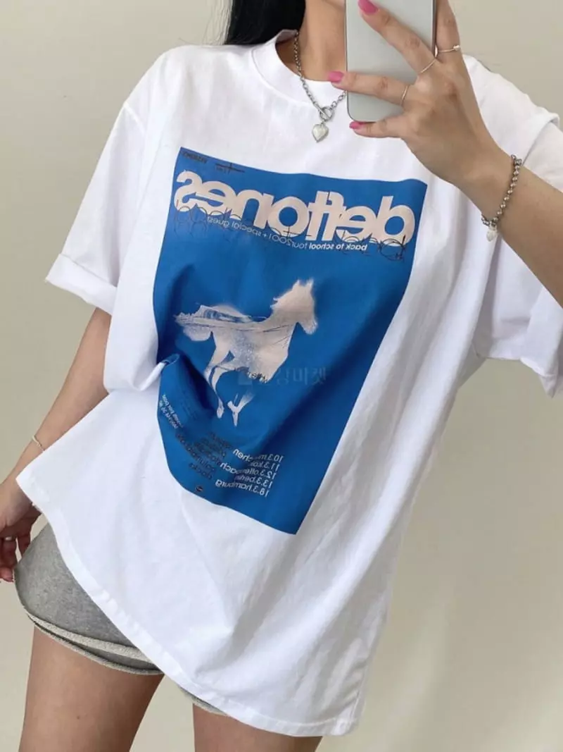 Amood - Korean Women Fashion - #womensfashion - Wholes Tee - 5