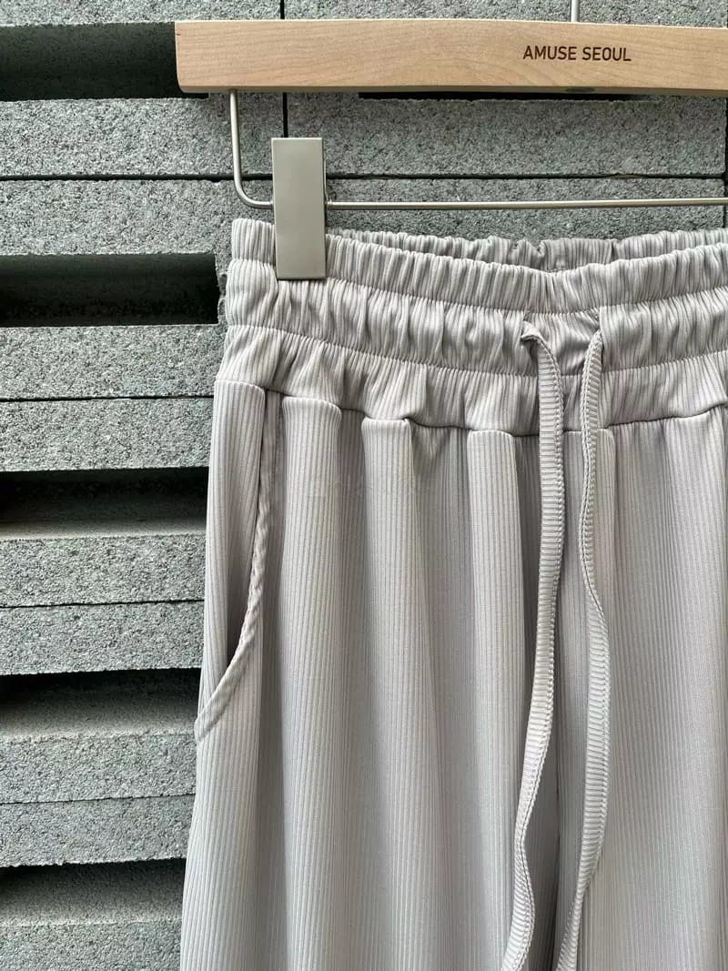 Amuse Seoul - Korean Women Fashion - #womensfashion - Air Rib Pants - 9
