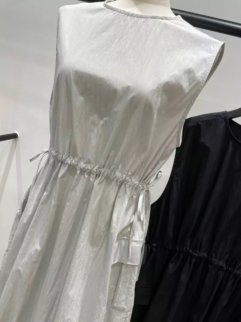 An Ove - Korean Women Fashion - #momslook - Shirring One-piece - 7