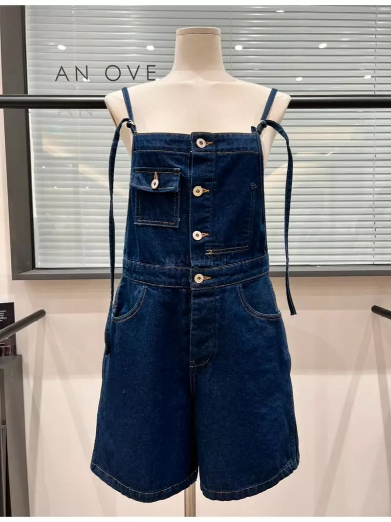 An Ove - Korean Women Fashion - #momslook - Half Jumpsuit - 6