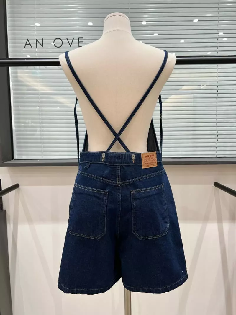 An Ove - Korean Women Fashion - #restrostyle - Half Jumpsuit