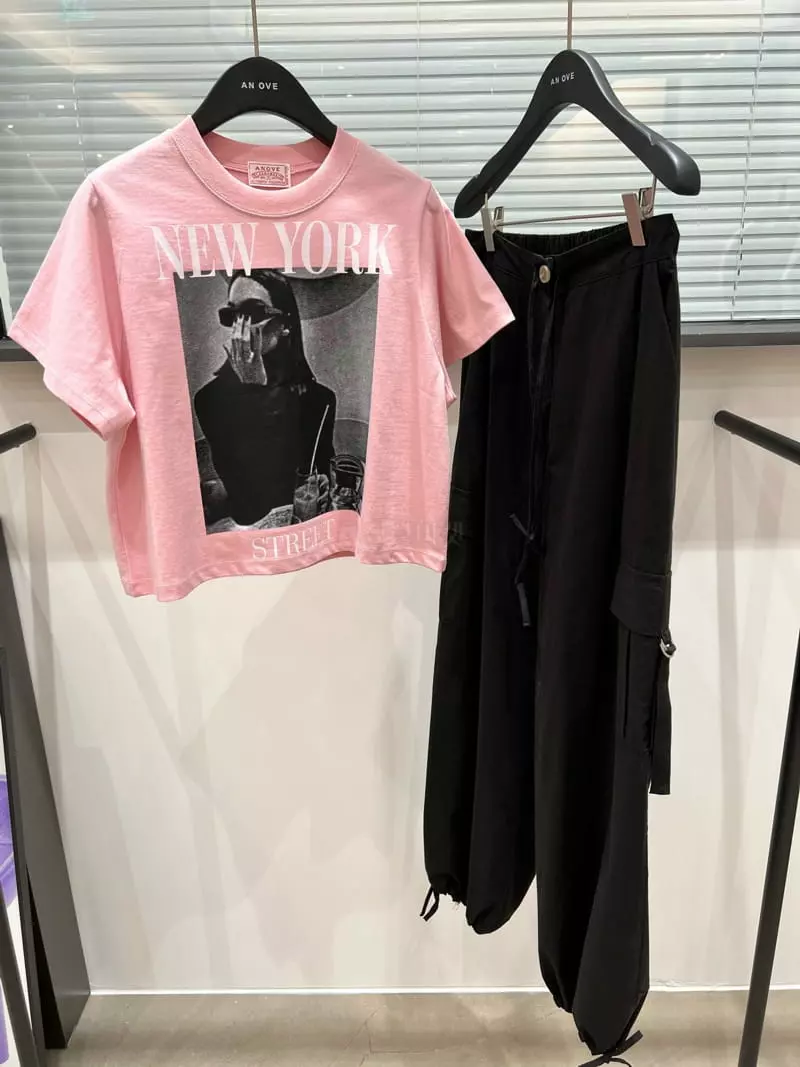 An Ove - Korean Women Fashion - #shopsmall - New York Crop Tee