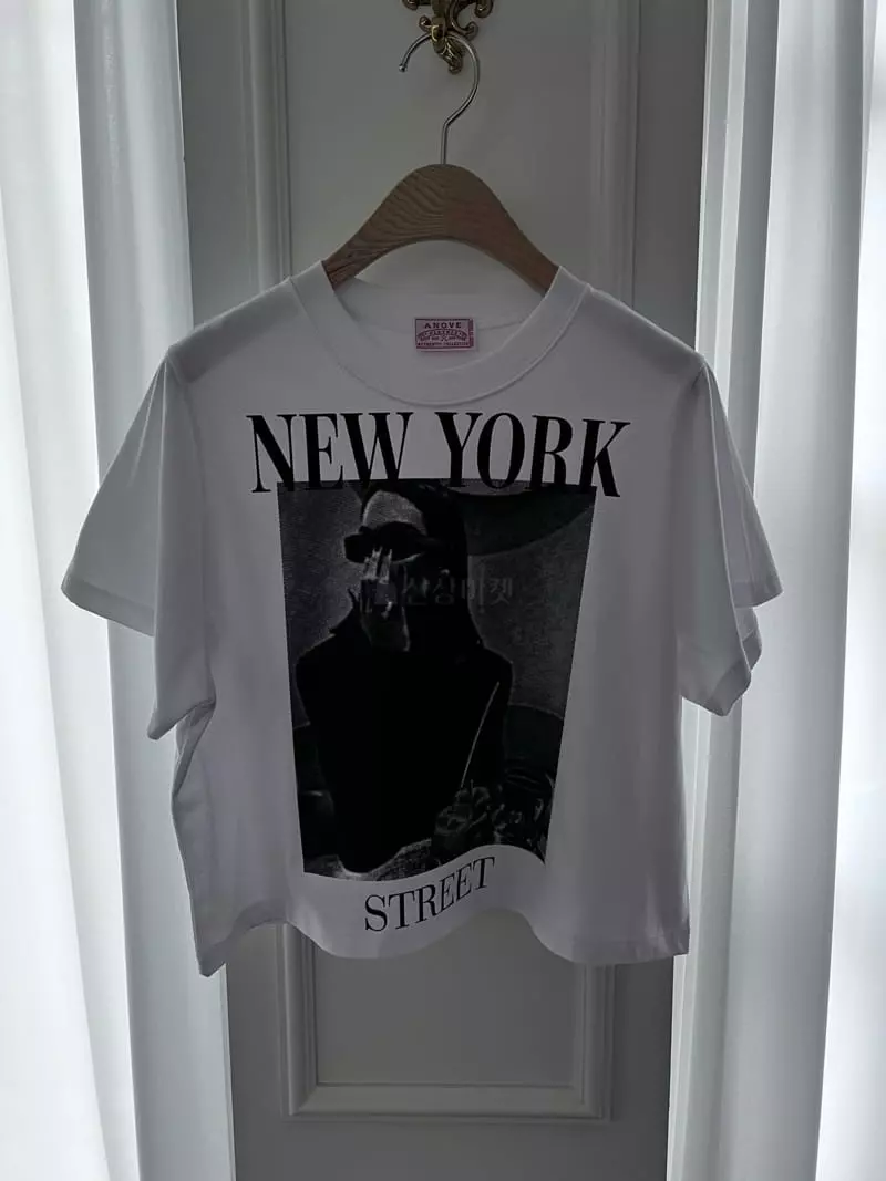 An Ove - Korean Women Fashion - #thatsdarling - New York Crop Tee - 2