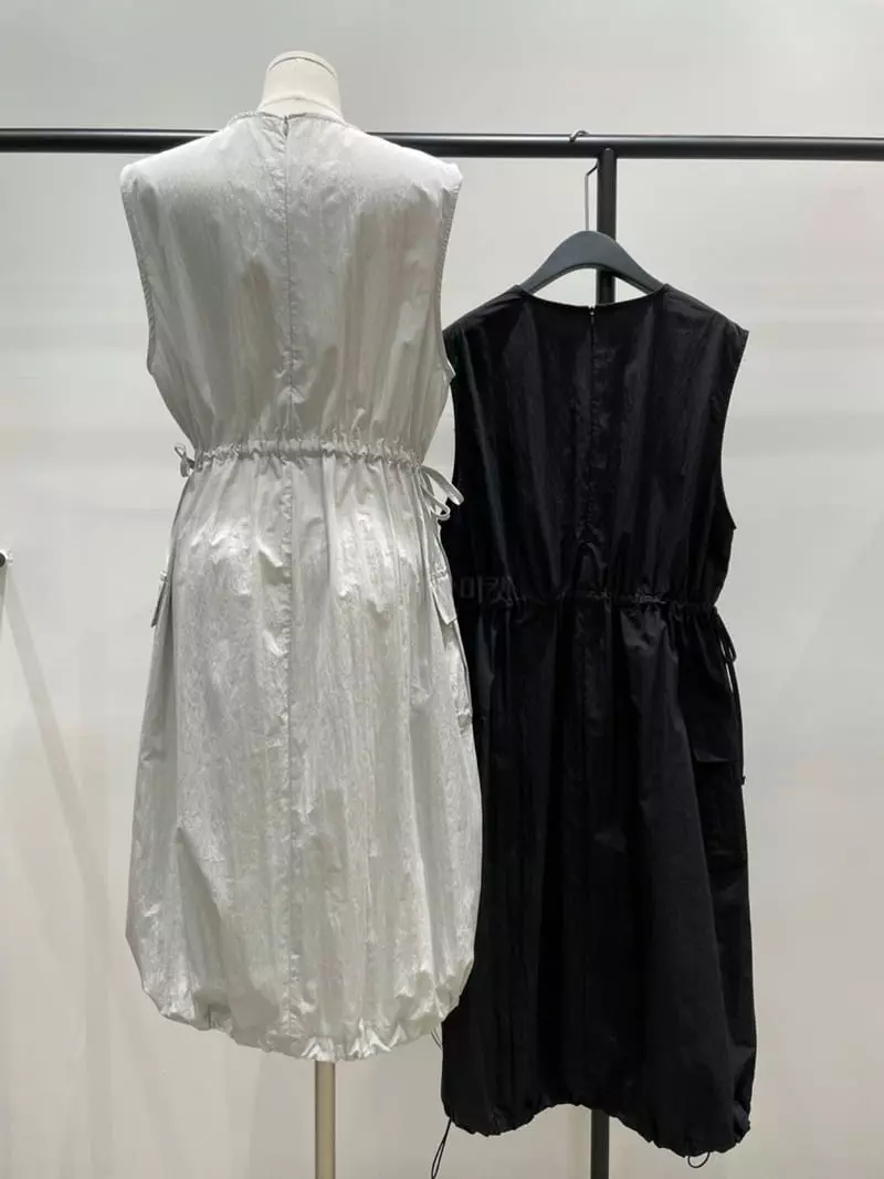 An Ove - Korean Women Fashion - #thelittlethings - Shirring One-piece - 6