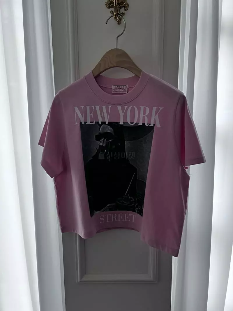 An Ove - Korean Women Fashion - #thelittlethings - New York Crop Tee - 3