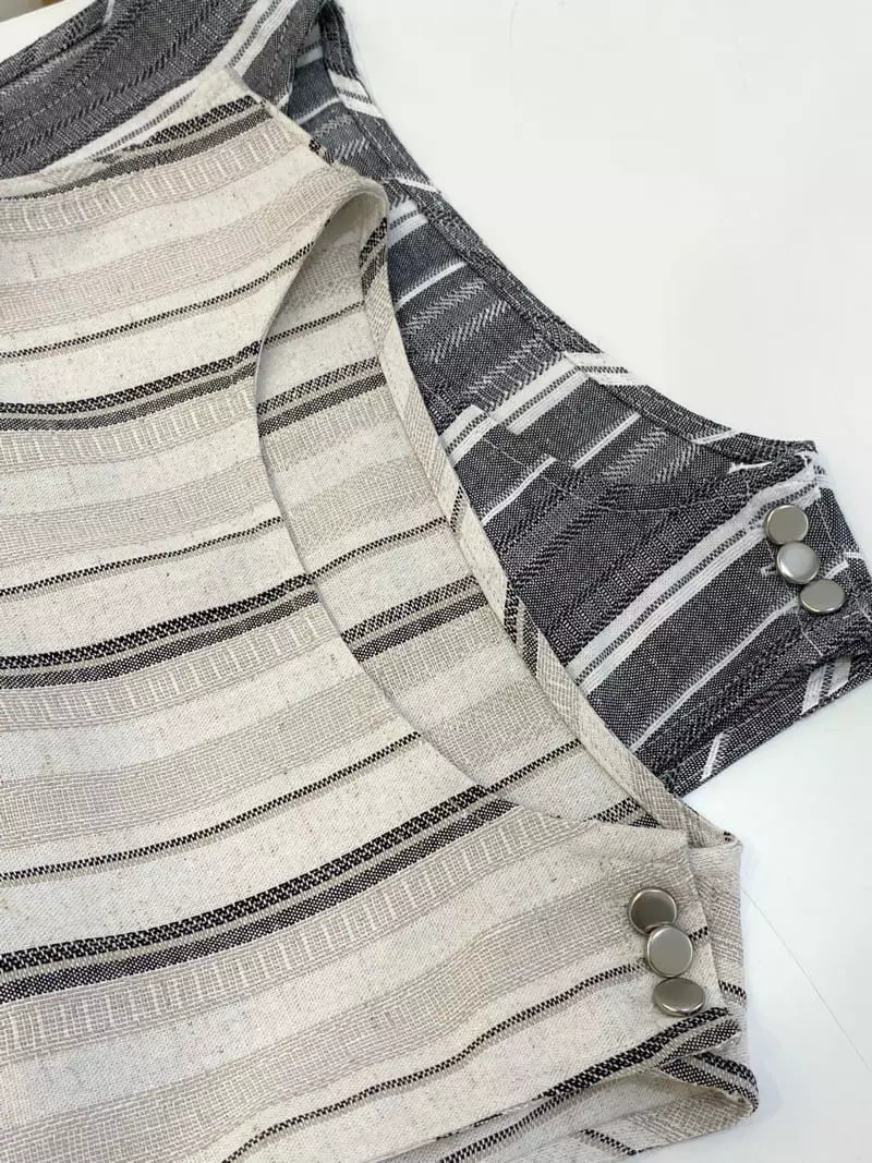 And The - Korean Women Fashion - #womensfashion - Stripes Sleeveless - 10