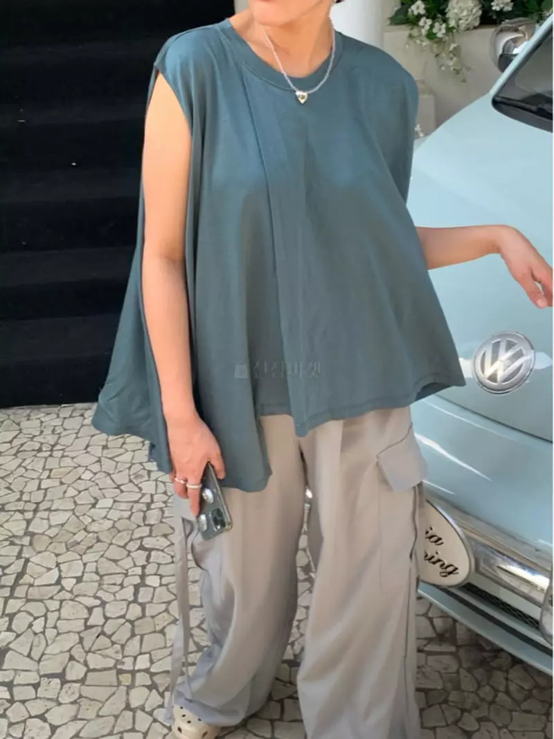 Ande - Korean Women Fashion - #womensfashion - Plare Tee - 8