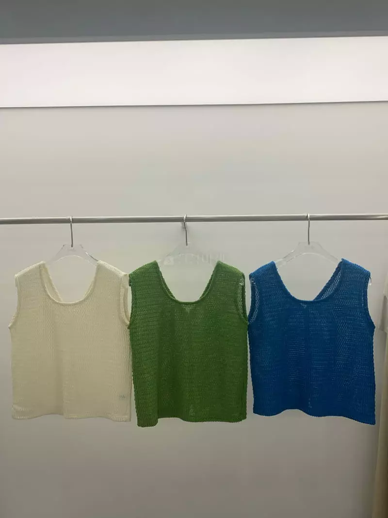 Ande - Korean Women Fashion - #womensfashion - Mone Knit Tee - 3