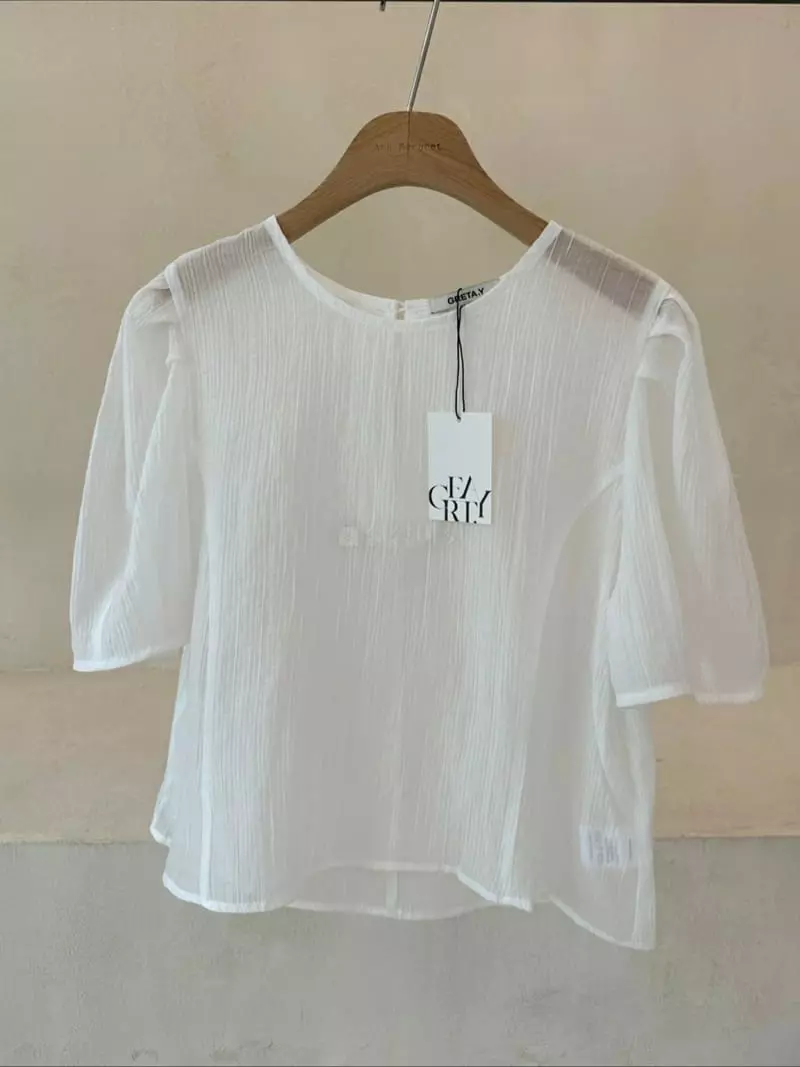 Anne Margaret - Korean Women Fashion - #vintageinspired - Pleats Blouse - 9