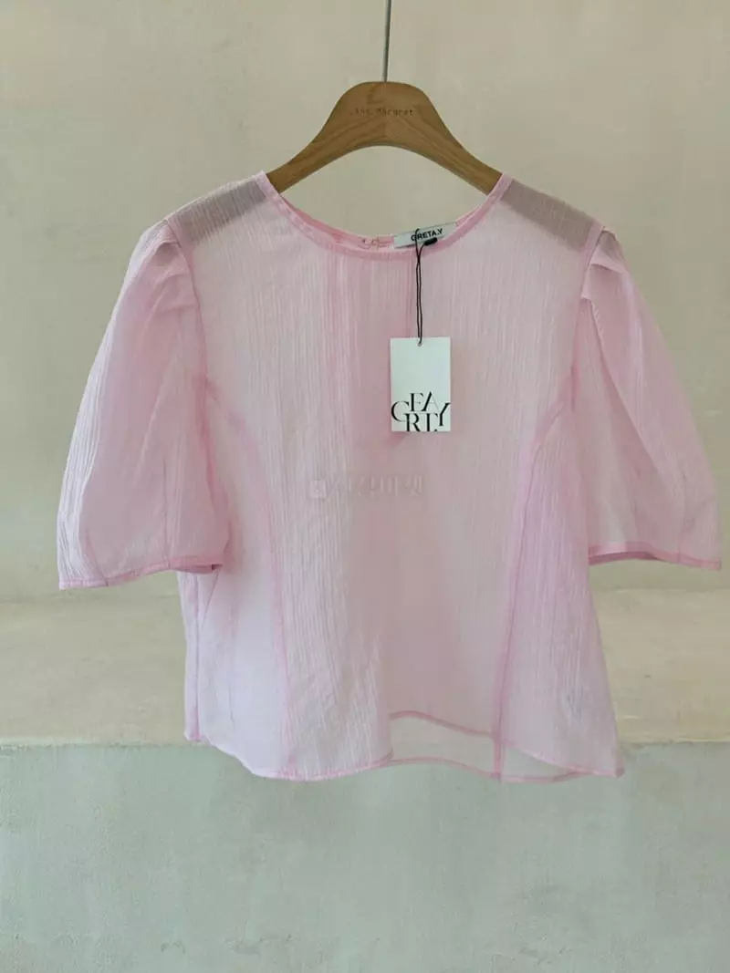 Anne Margaret - Korean Women Fashion - #vintagekidsstyle - Pleats Blouse - 10