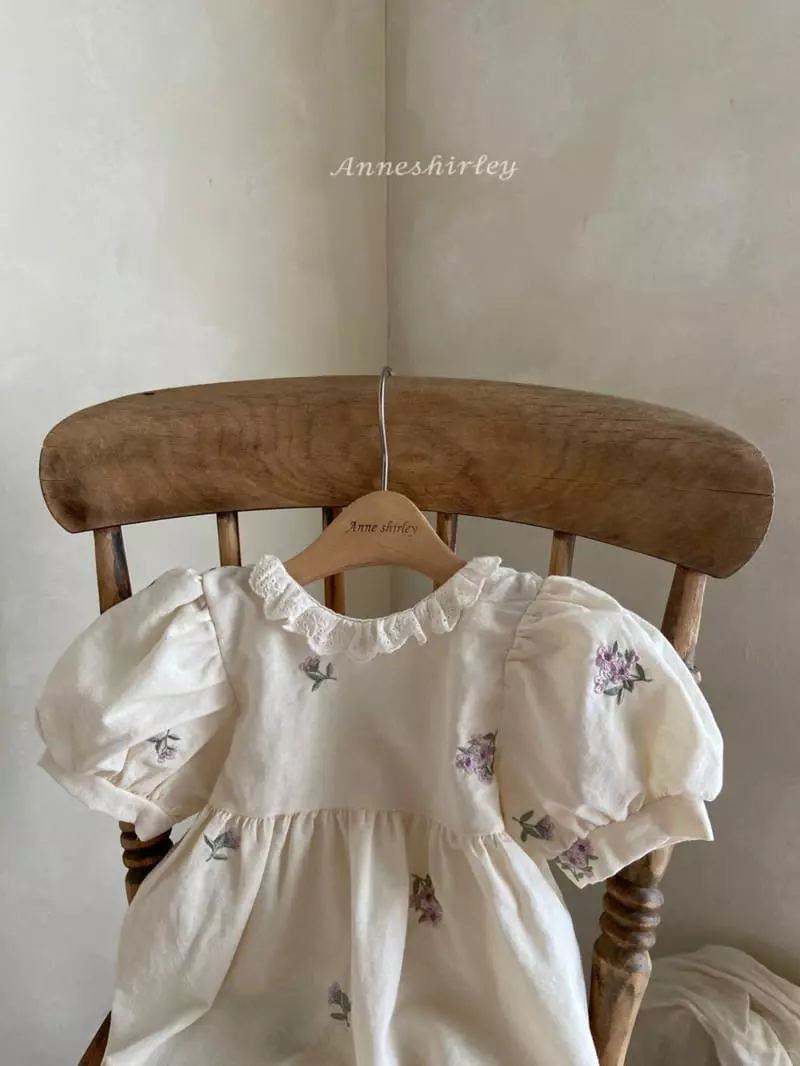 Anne Shirley - Korean Baby Fashion - #babyboutiqueclothing - Romantic Embrodiery Bodysuit - 6