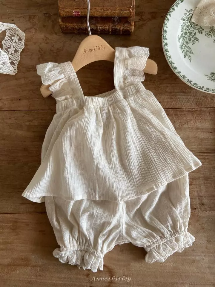 Anne Shirley - Korean Baby Fashion - #babyfashion - Lace Bonbon Bloomer - 12