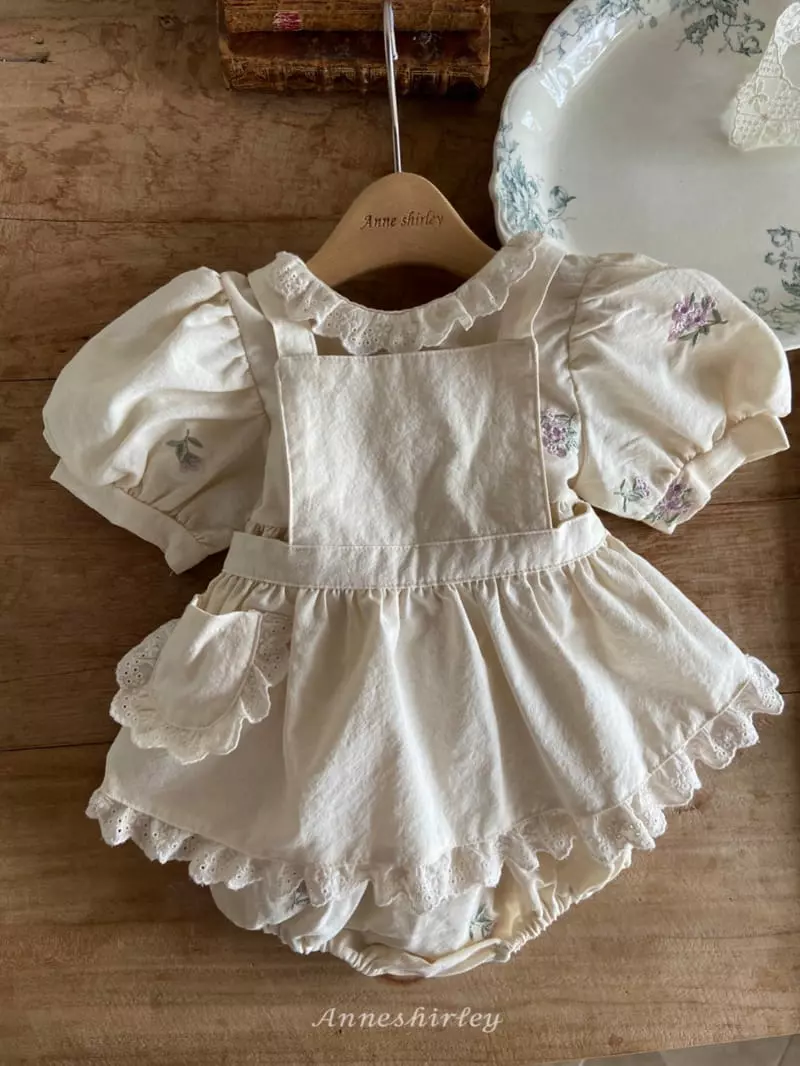 Anne Shirley - Korean Baby Fashion - #babyfashion - Romantic Embrodiery Bodysuit - 8