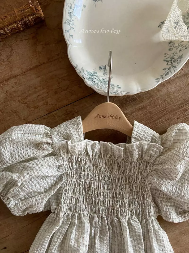 Anne Shirley - Korean Baby Fashion - #babygirlfashion - Puff And Bodysuit - 8