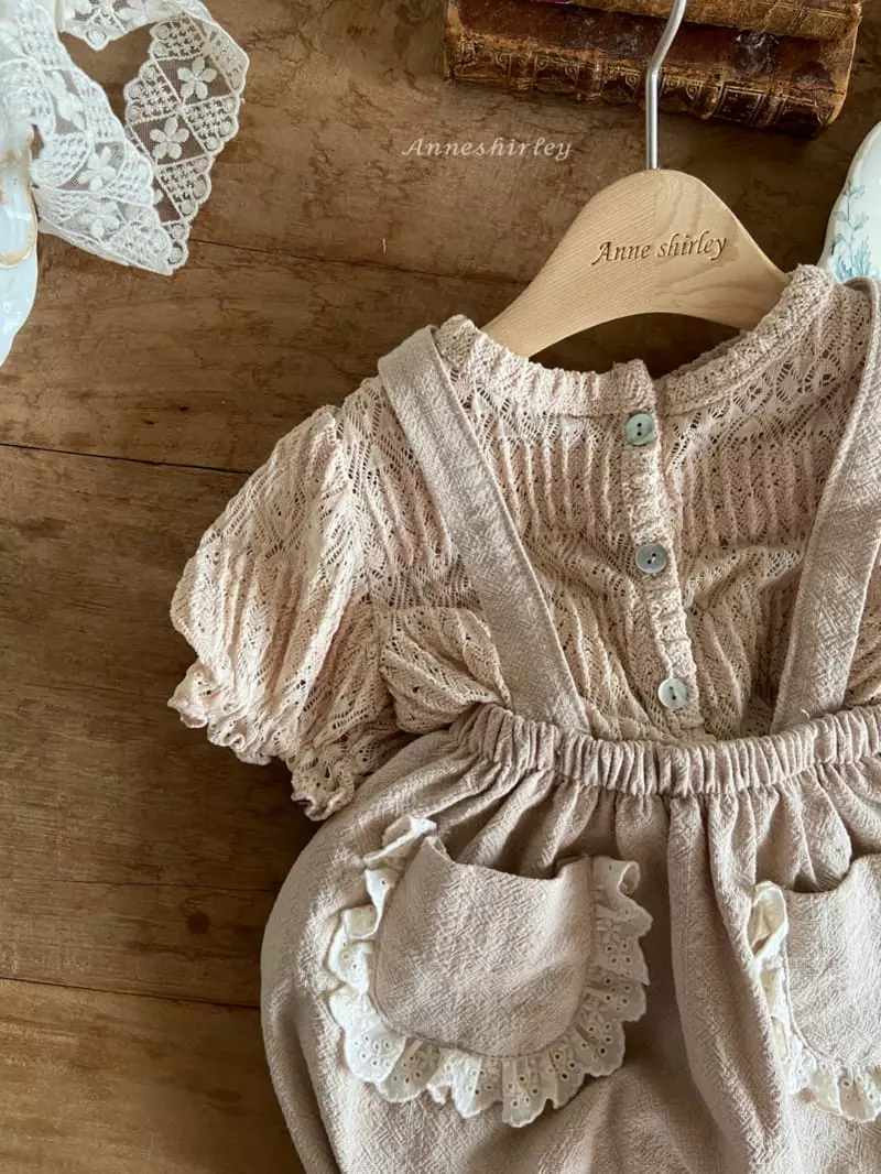 Anne Shirley - Korean Baby Fashion - #babyoninstagram - Peanuts Pocket Dungarees Bloomer - 9