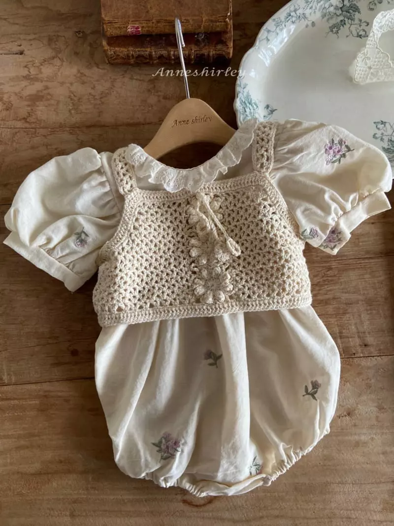 Anne Shirley - Korean Baby Fashion - #babyoninstagram - Romantic Embrodiery Bodysuit - 12