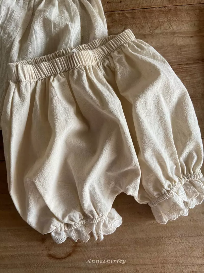 Anne Shirley - Korean Baby Fashion - #babyootd - Lace Bonbon Bloomer - 2