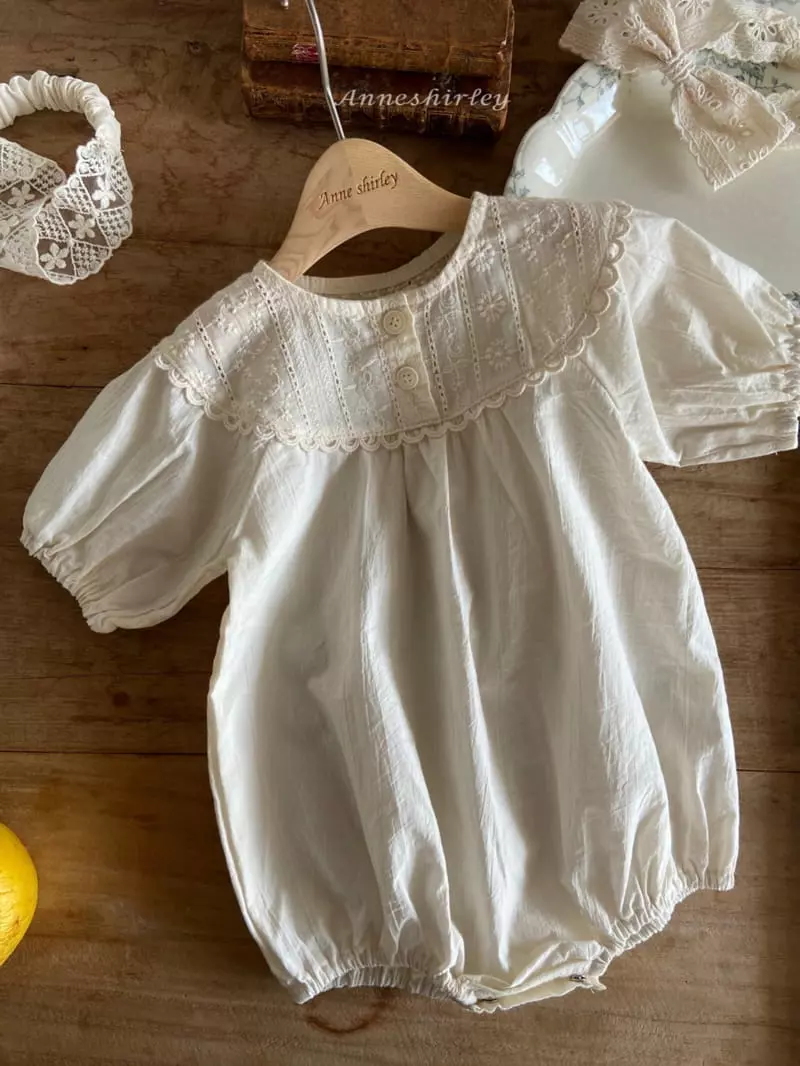 Anne Shirley - Korean Baby Fashion - #babywear - Aurora Lace Bodysuit - 8