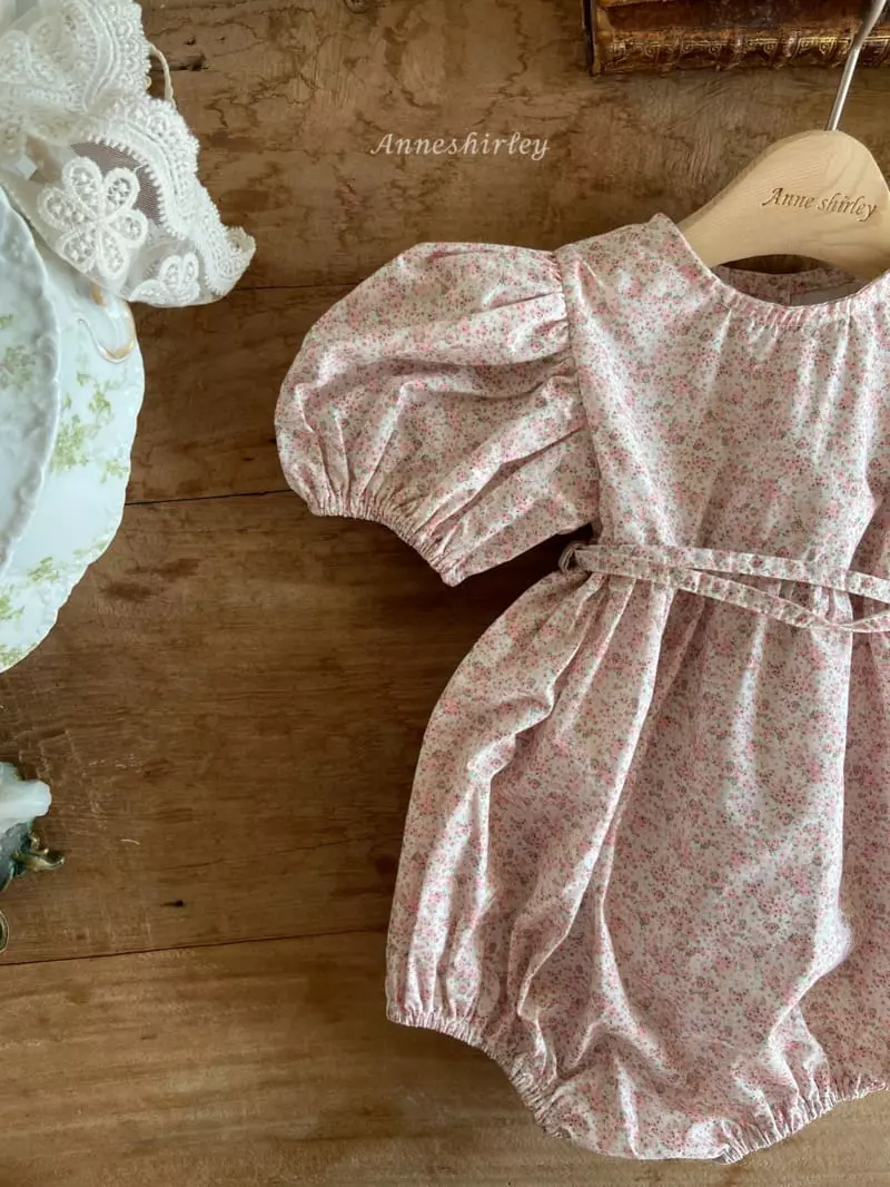 Anne Shirley - Korean Baby Fashion - #onlinebabyshop - Liberty Flower Bodysuit - 9