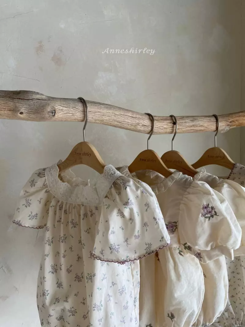 Anne Shirley - Korean Baby Fashion - #onlinebabyshop - Lavendar Bodysuit - 2