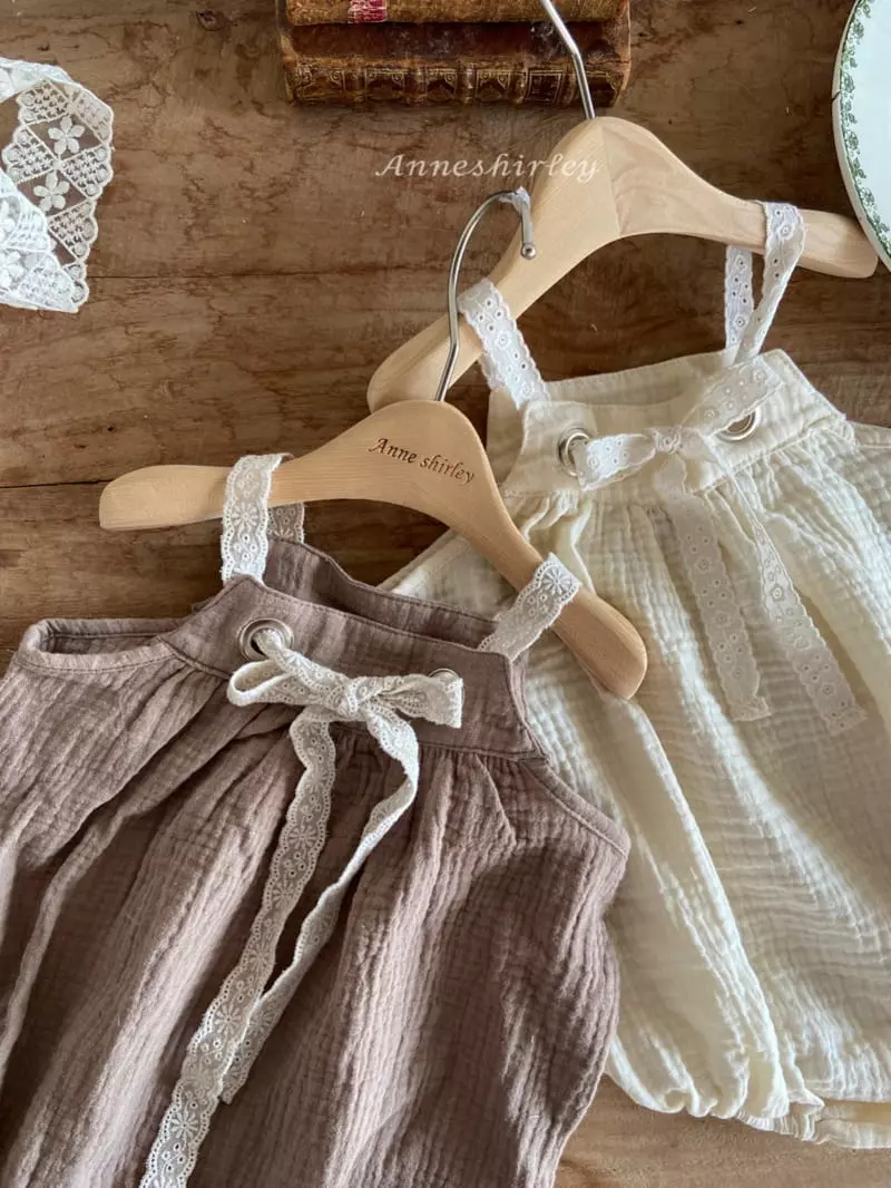 Anne Shirley - Korean Baby Fashion - #smilingbaby - Lace Eyelet Bodysuit - 6