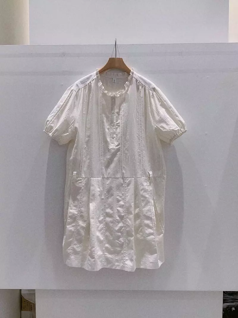 Another Muse - Korean Women Fashion - #womensfashion - Shirring One-piece - 7