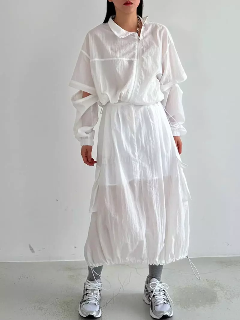 Archive - Korean Women Fashion - #momslook - Cargo Nylon Skirt - 8