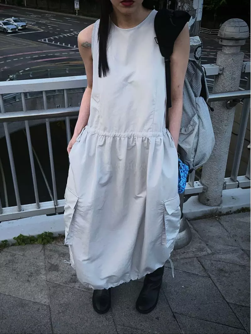 Archive - Korean Women Fashion - #momslook - Cargo One-piece - 7