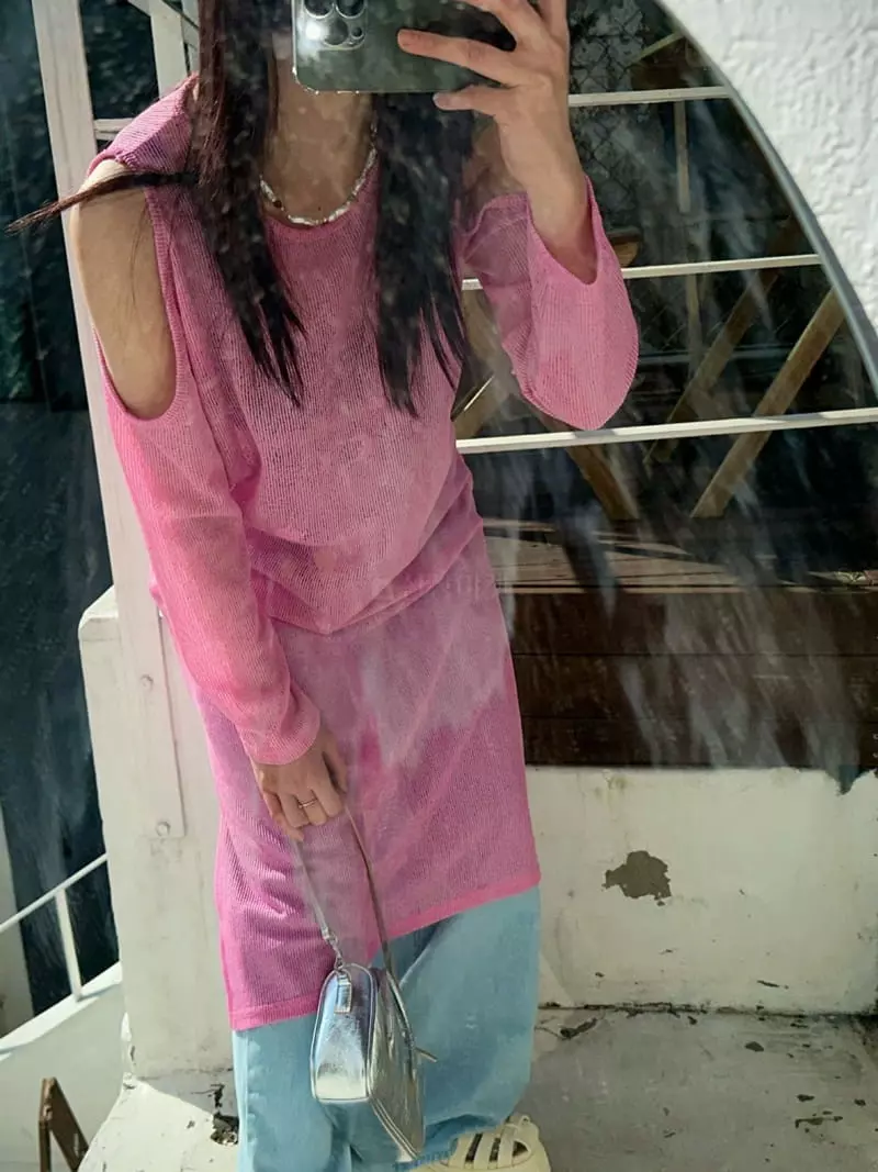 Archive - Korean Women Fashion - #momslook - Slit One-piece - 8