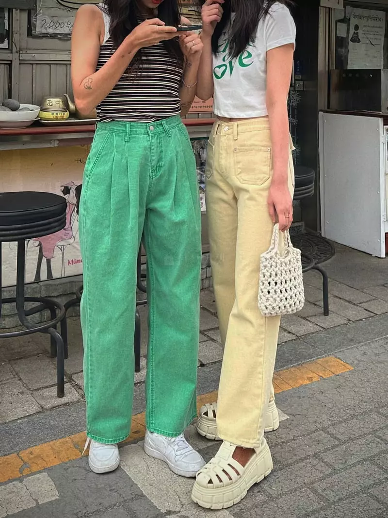 Archive - Korean Women Fashion - #womensfashion - Two Pintuck Pants - 4