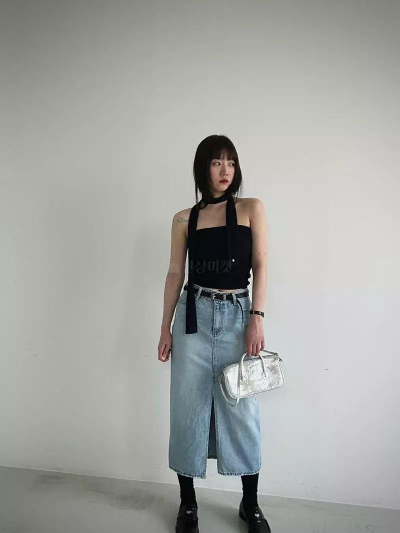 Archive - Korean Women Fashion - #momslook - Slit Skirt