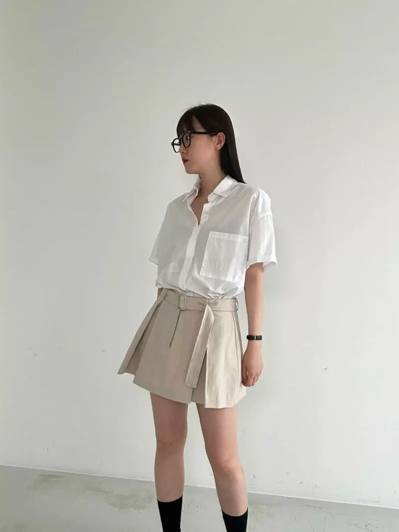 Archive - Korean Women Fashion - #momslook - Wrinkle Skirt - 6
