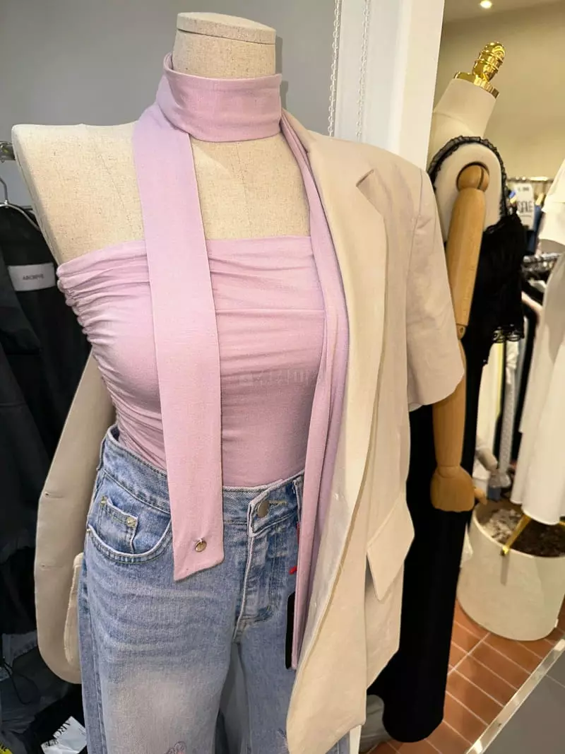 Archive - Korean Women Fashion - #restrostyle - Short Over Jacket - 9