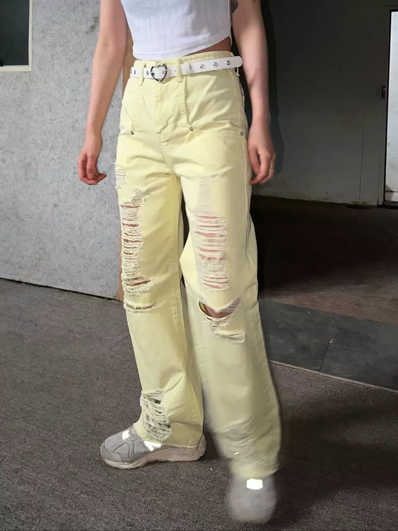 Archive - Korean Women Fashion - #restrostyle - Cotton Candy Pants - 5