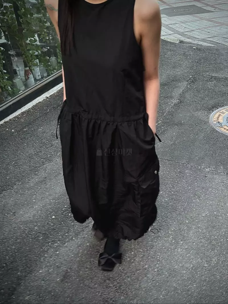 Archive - Korean Women Fashion - #thatsdarling - Cargo One-piece - 3