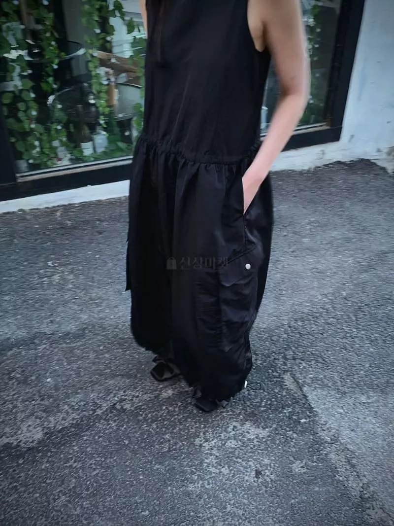 Archive - Korean Women Fashion - #thatsdarling - Cargo One-piece - 4