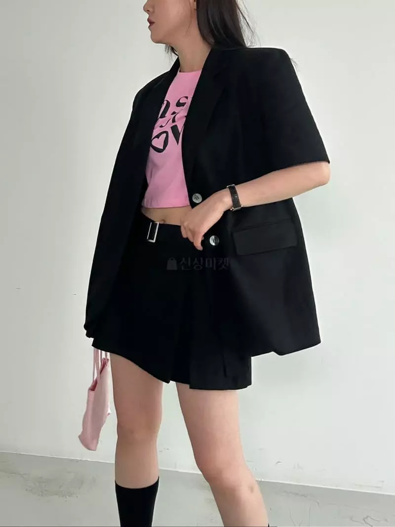 Archive - Korean Women Fashion - #vintagekidsstyle - Short Over Jacket - 7