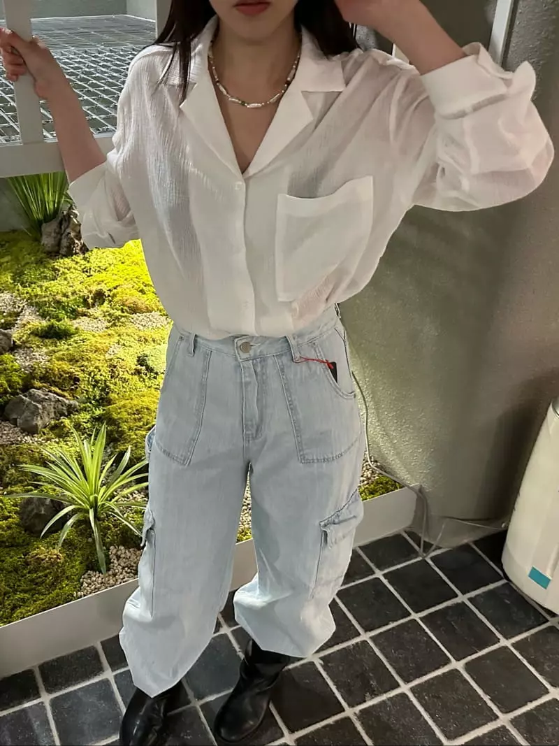 Archive - Korean Women Fashion - #womensfashion - Open Pleat Blouse - 3