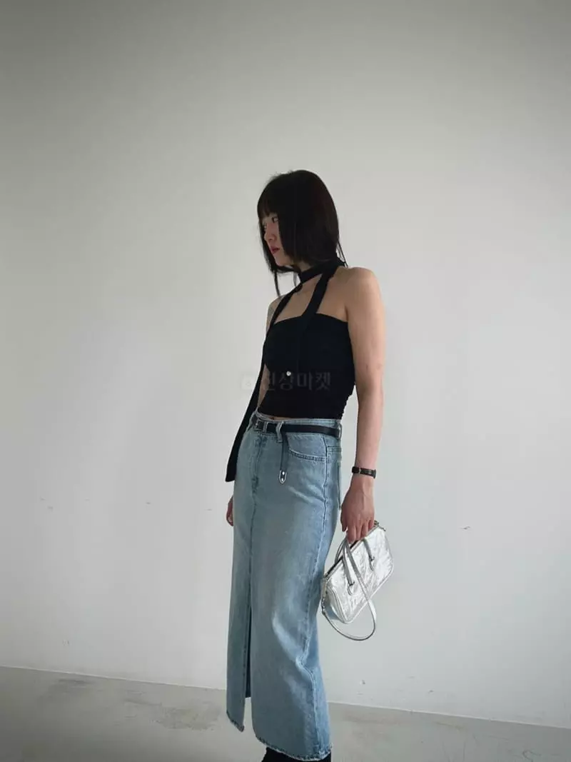 Archive - Korean Women Fashion - #womensfashion - Slit Skirt - 2